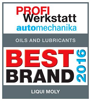 Profi-Werkstatt Best Brand 2016 – category oils and lubricants